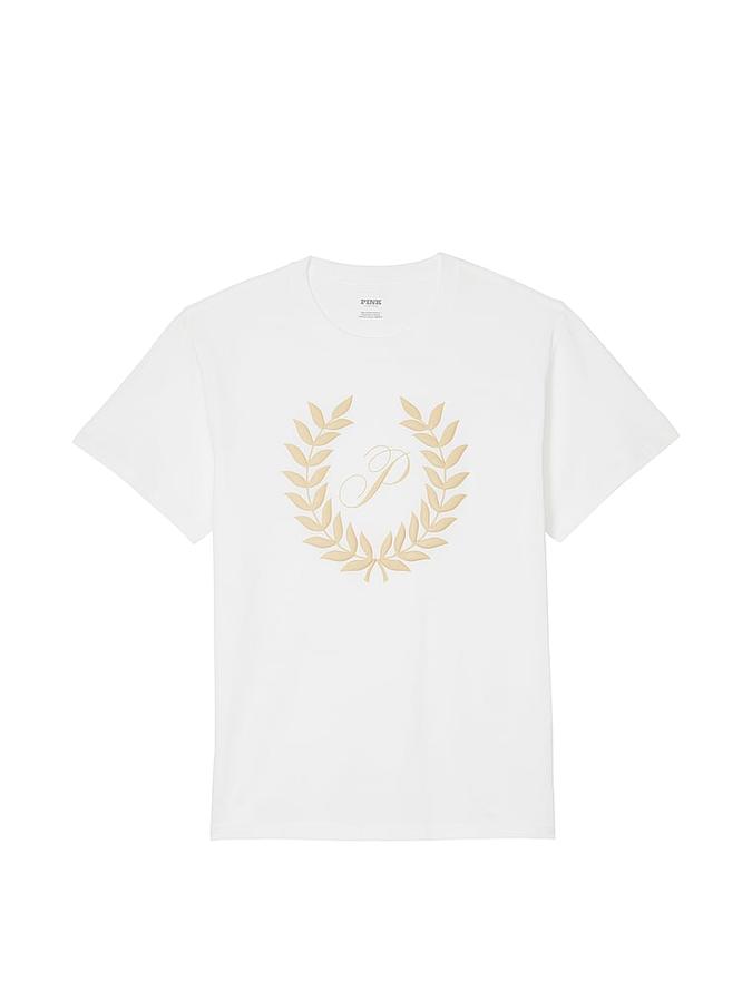 Oversized Short-Sleeve Campus T-Shirt image number 2