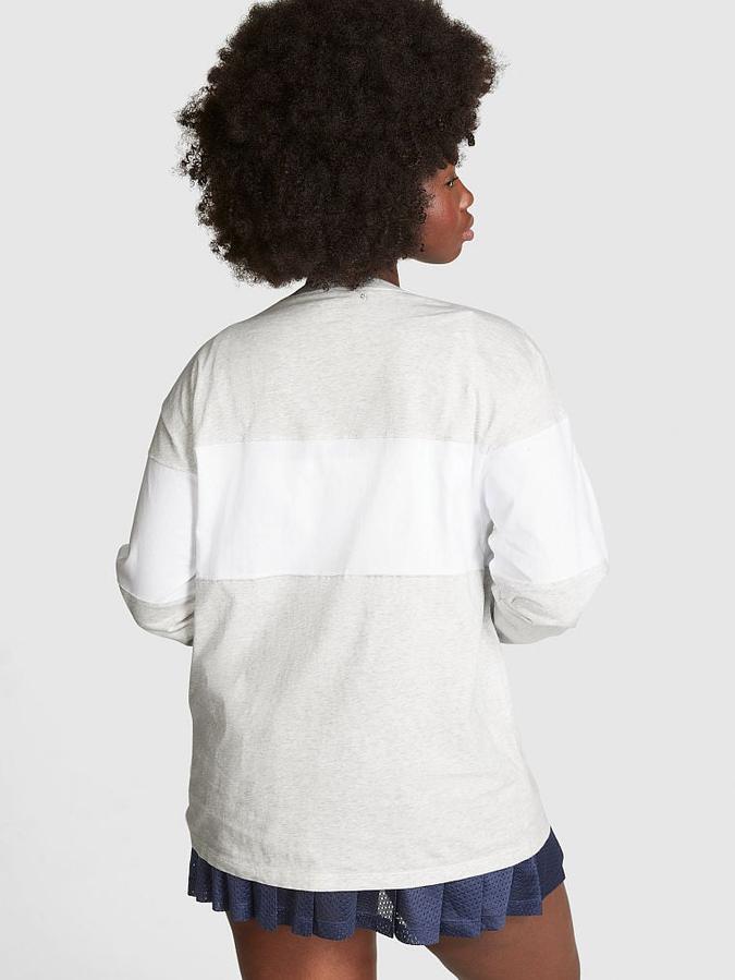 Oversized Cotton Long-Sleeve T-Shirt image number 1