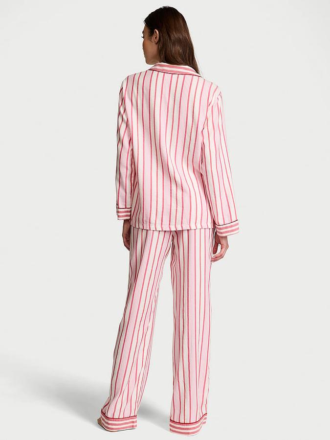 Flannel Long Pajama Set image number 1