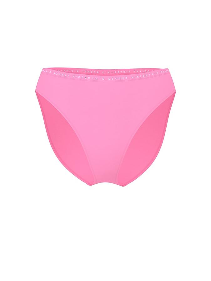 Stretch Cotton High-Leg Brief Panty image number 2