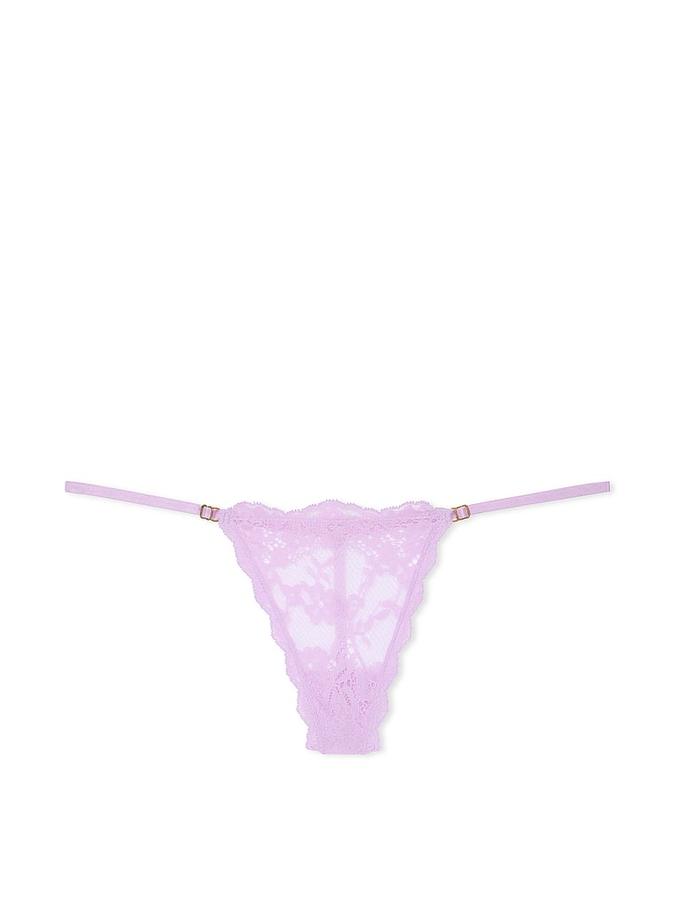 Lace Adjustable V-String Panty image number 1
