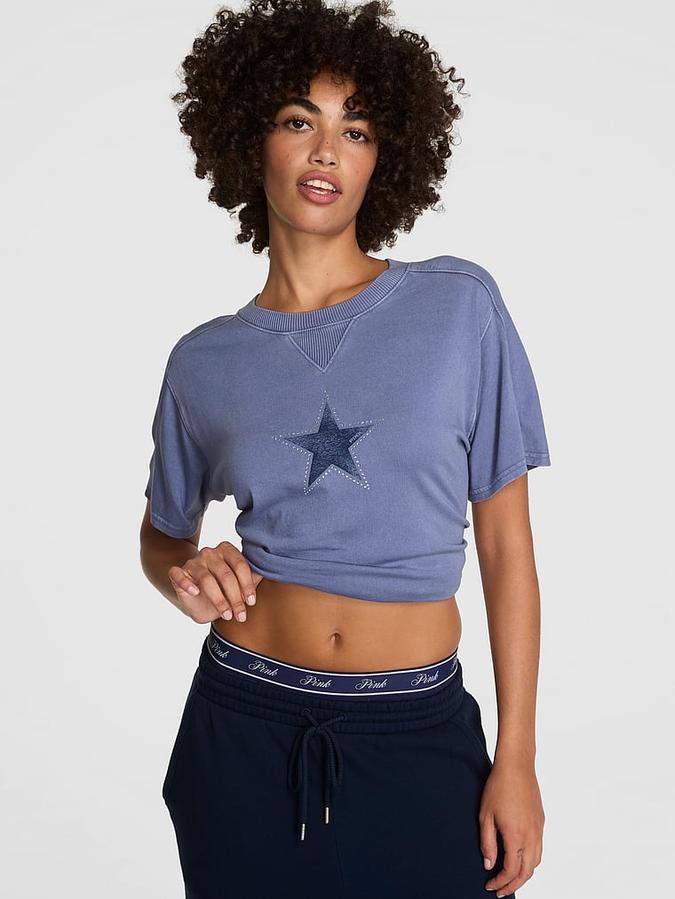 Retro Cotton Boxy Tee