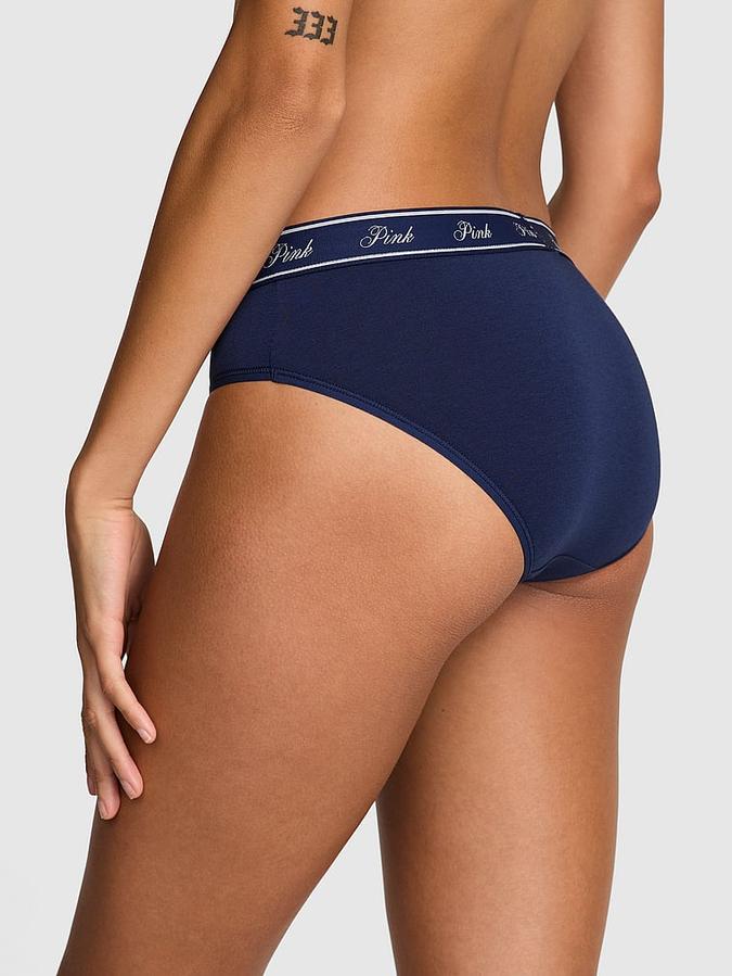 Logo Cotton Hiphugger Panty