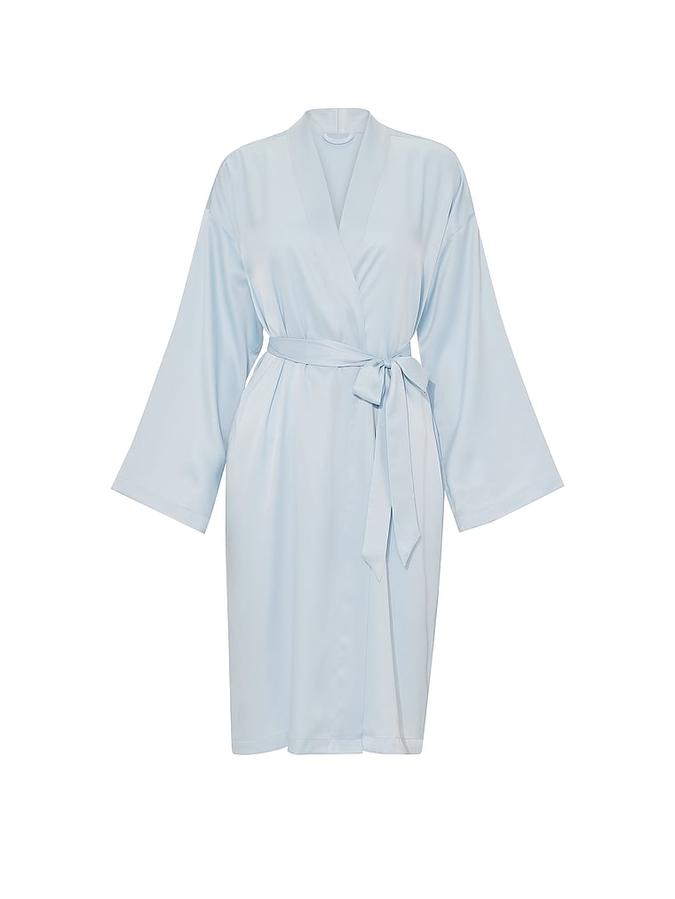 Signature Satin Midi Robe image number 2