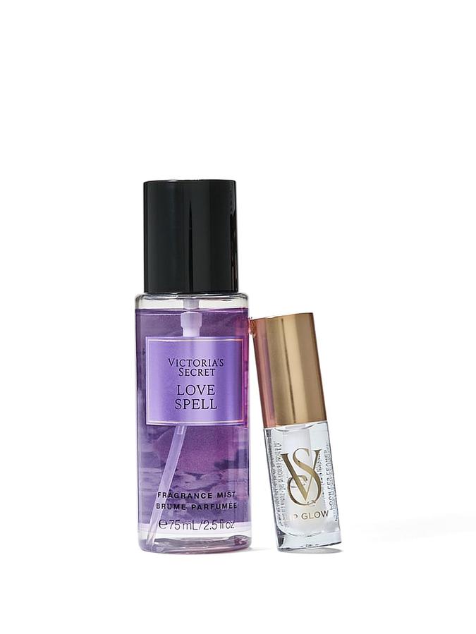Love Spell & Clear Lip Glow Two-Piece Gift Set image number 1