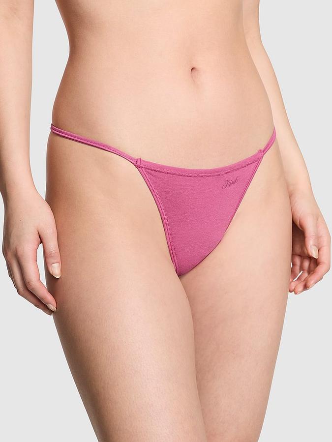 Cotton V-String Panty