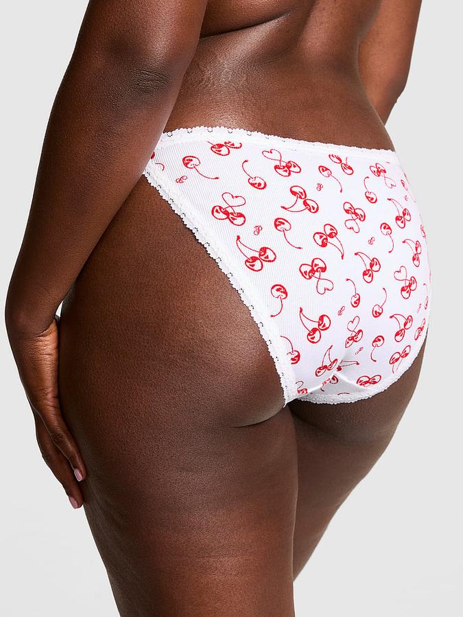 Wink Lace-Trim String Bikini Panty
