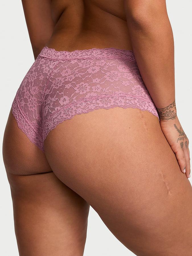 Lace-Up Lace Cheeky Panty image number 1
