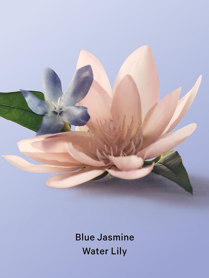 Blue Jasmine Water Lily Natural Beauty Body Scrub image number 2