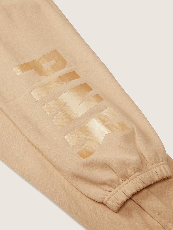 Fleece Baggy Campus Sweatpants image number 3