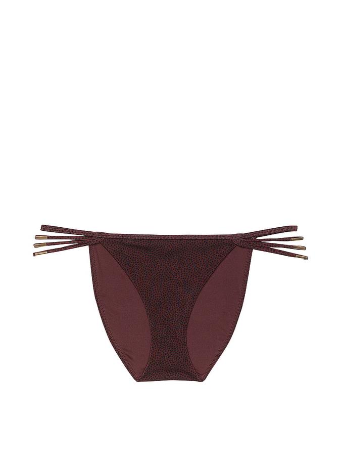 VS Archives Strappy Hardware String Bikini Bottom image number 0