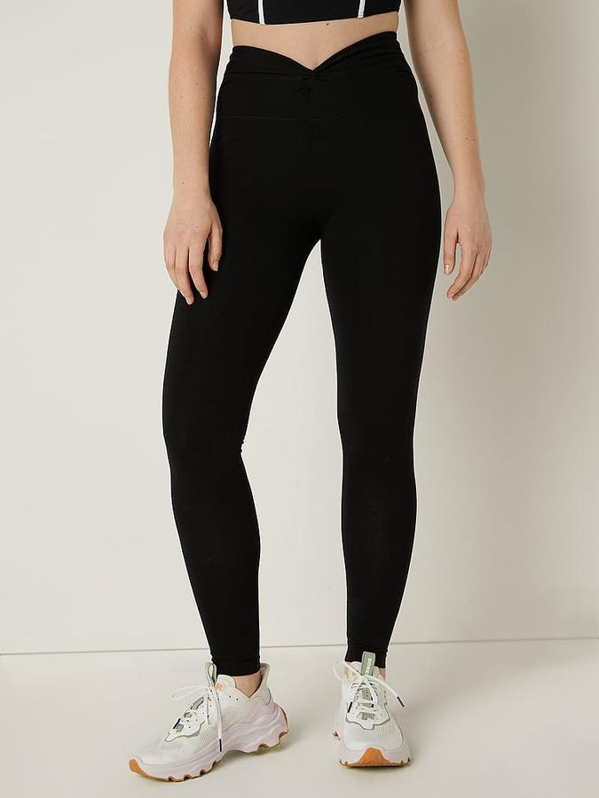 Cotton Twist Waist Leggings image number 0