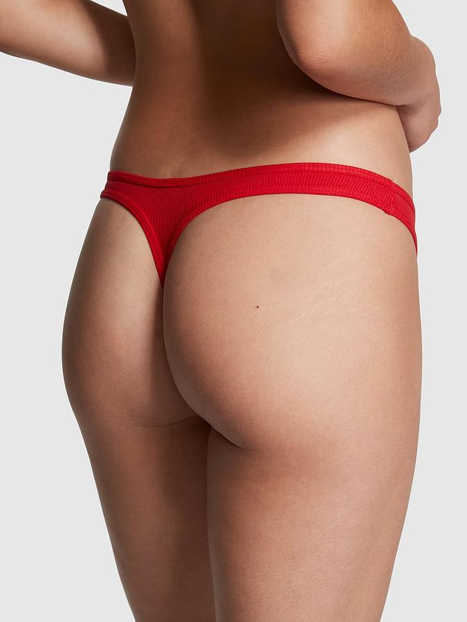 Cotton Thong Panty image number 1