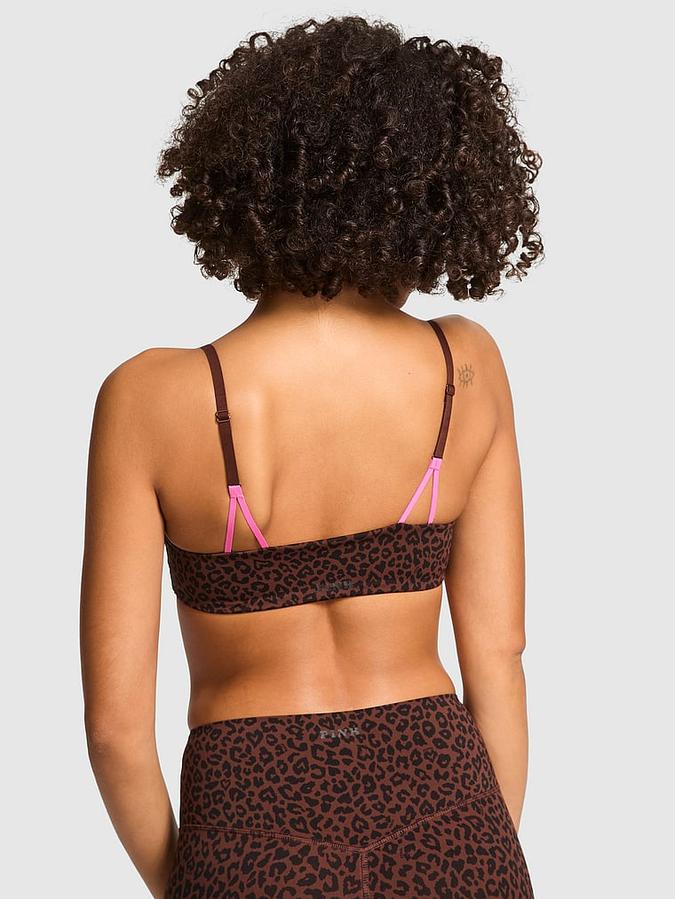 Relay Square-Neck Sports Bra image number 1