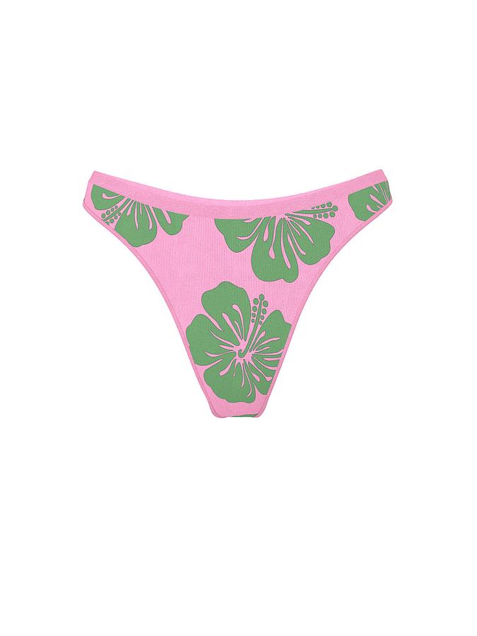Seamless High-Leg Thong Panty image number 1