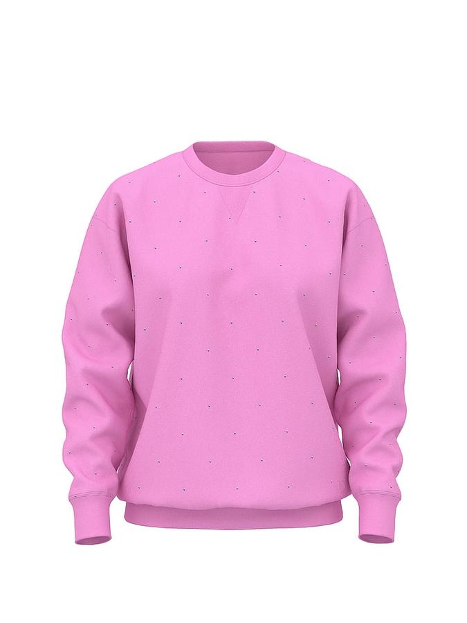 Ivy Fleece Oversized Crew Sweatshirt image number 2