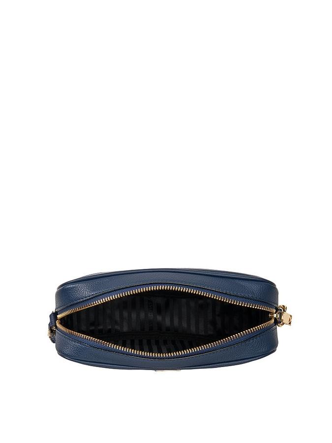 The Victoria Top Zip Crossbody Navy image number 3