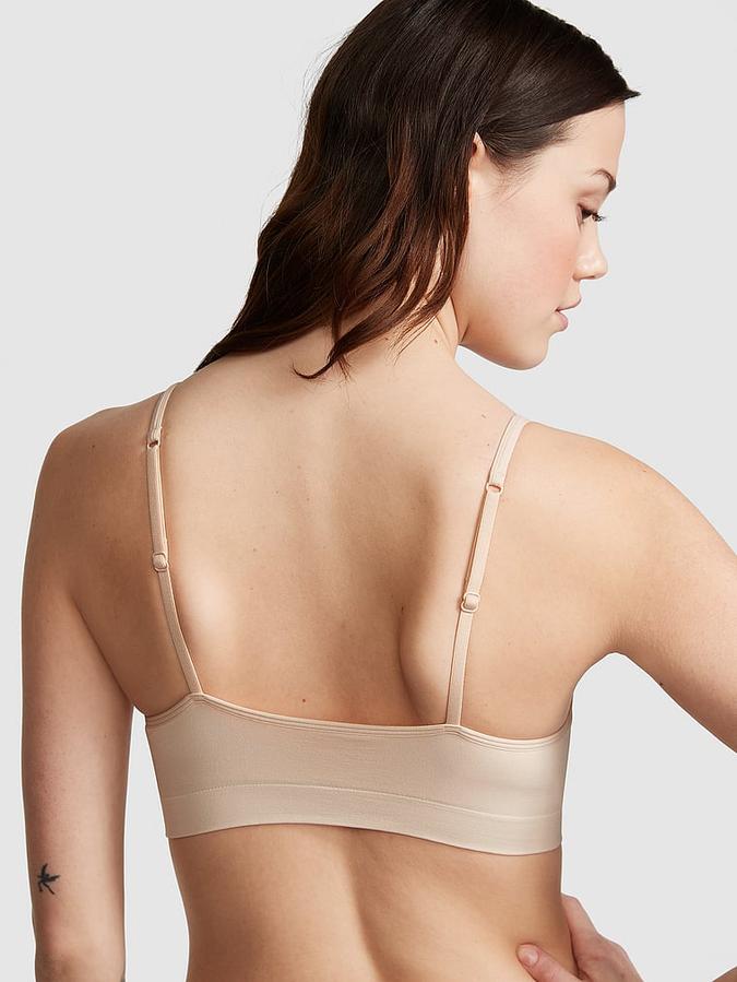 Seamless Wireless Push-Up Bralette image number 1