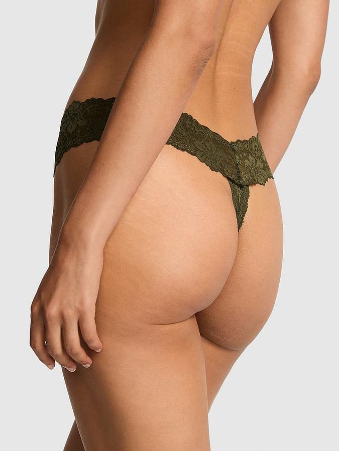 Wink Lace Thong Panty image number 1