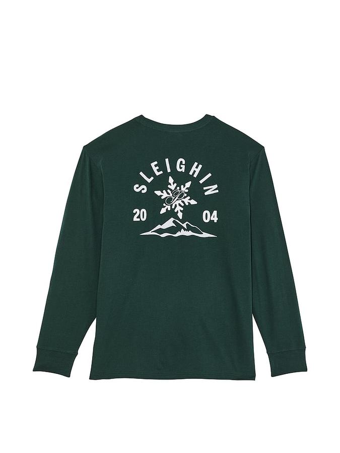 Campus Cotton Long-Sleeve Tee