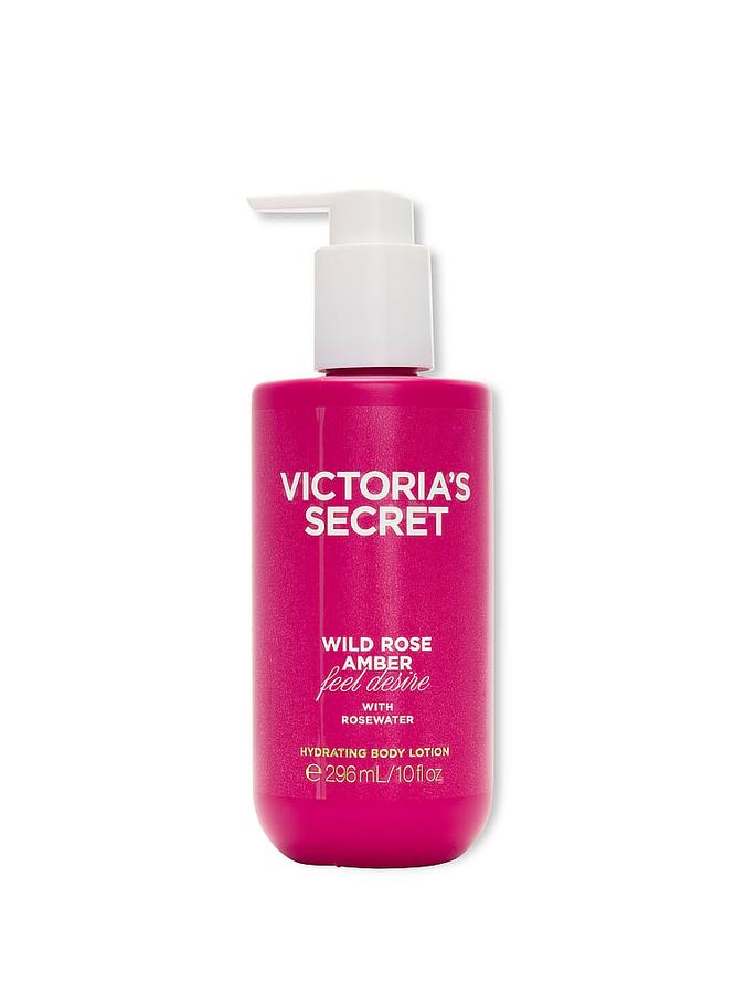 Wild Rose Amber Natural Beauty Body Lotion