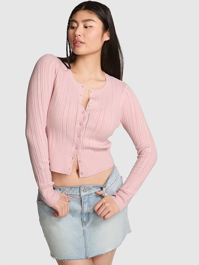 Button-Down Knit Cardigan image number 0
