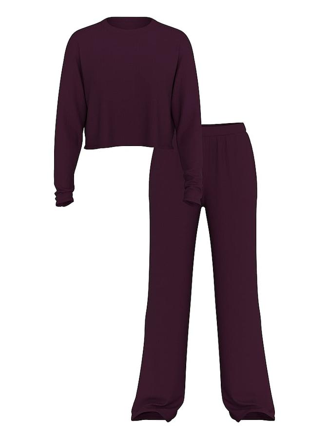 Modal Wide-Rib Long Lounge Set image number 2