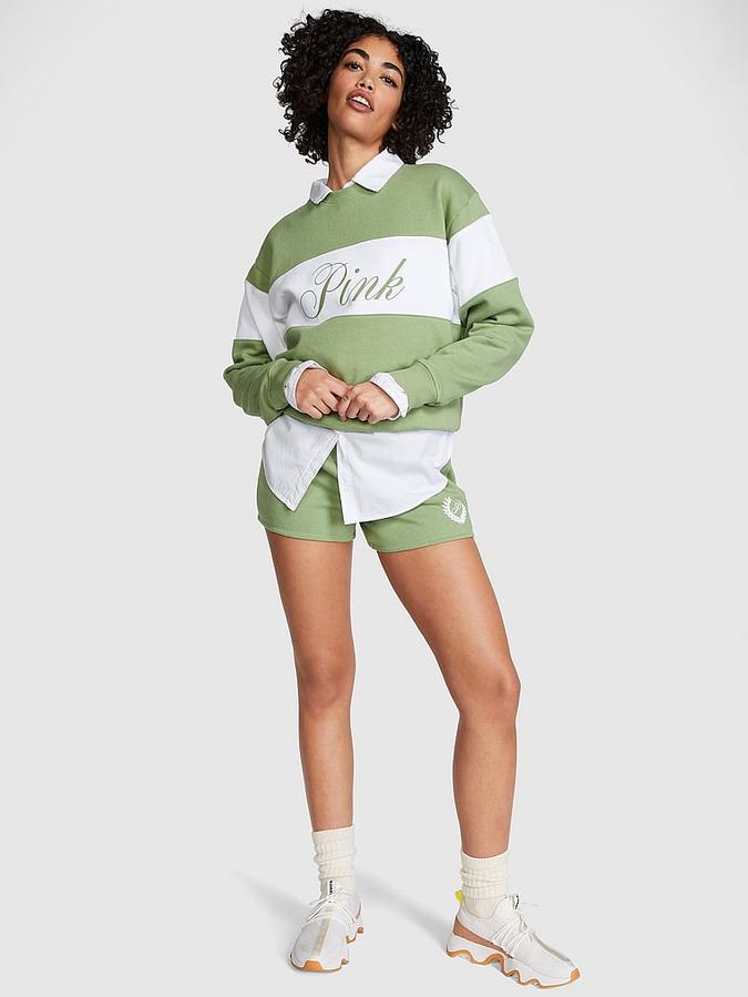 Ivy Fleece Relaxed Campus Short image number 3