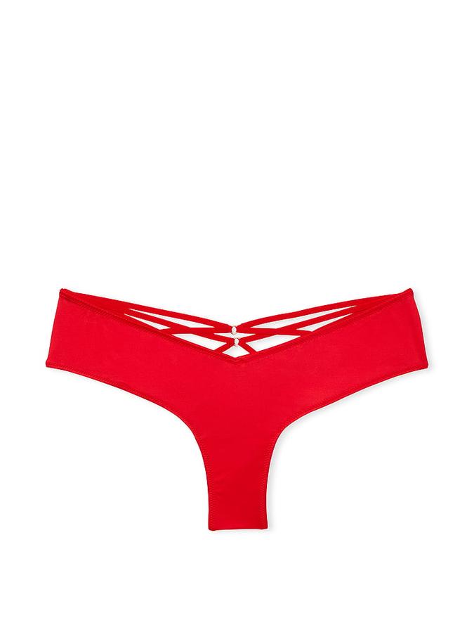 Strappy-Back High-Leg Cheeky Panty image number 2