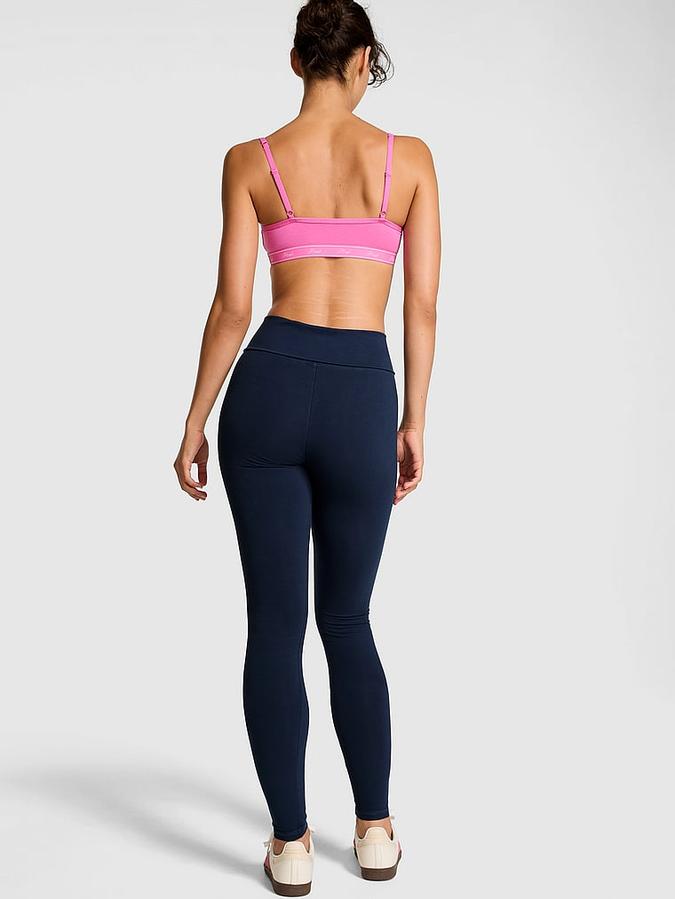 All-Day Cotton Foldover Leggings