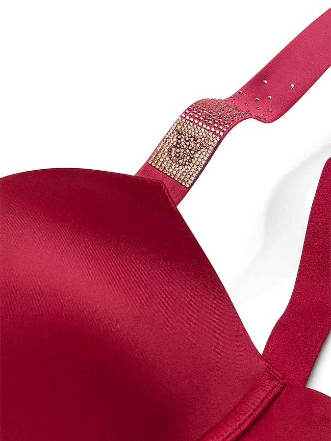 Scattered Shine Strap Push-Up Bra image number 3