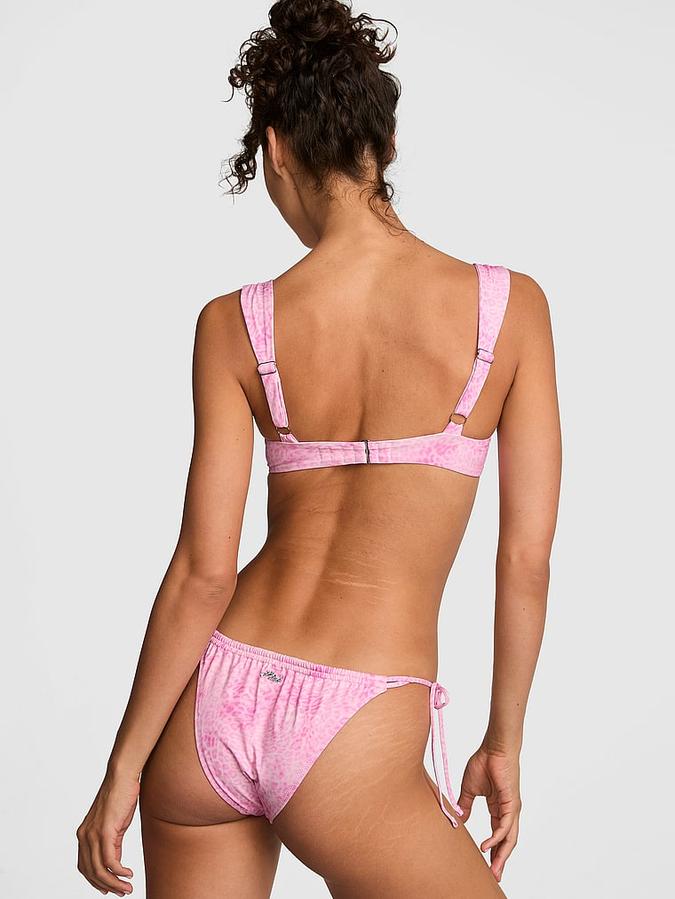 Ruched Push-Up Balconette Bikini Top