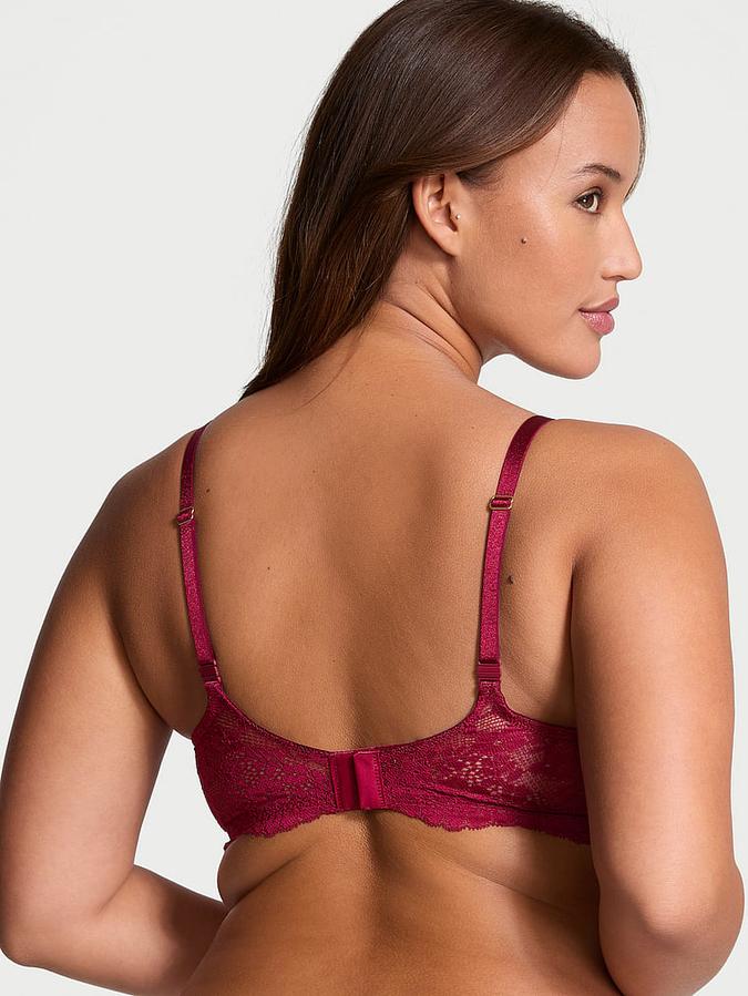 Lace Lightly Lined Classic Coverage Demi Bra image number 1
