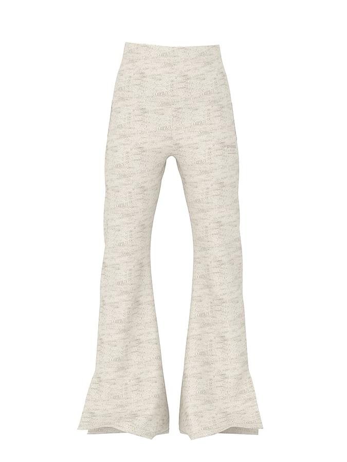 Ivy Fleece Foldover Flare Sweatpants image number 2