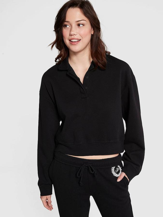 Ivy Fleece Polo Sweatshirt image number 0