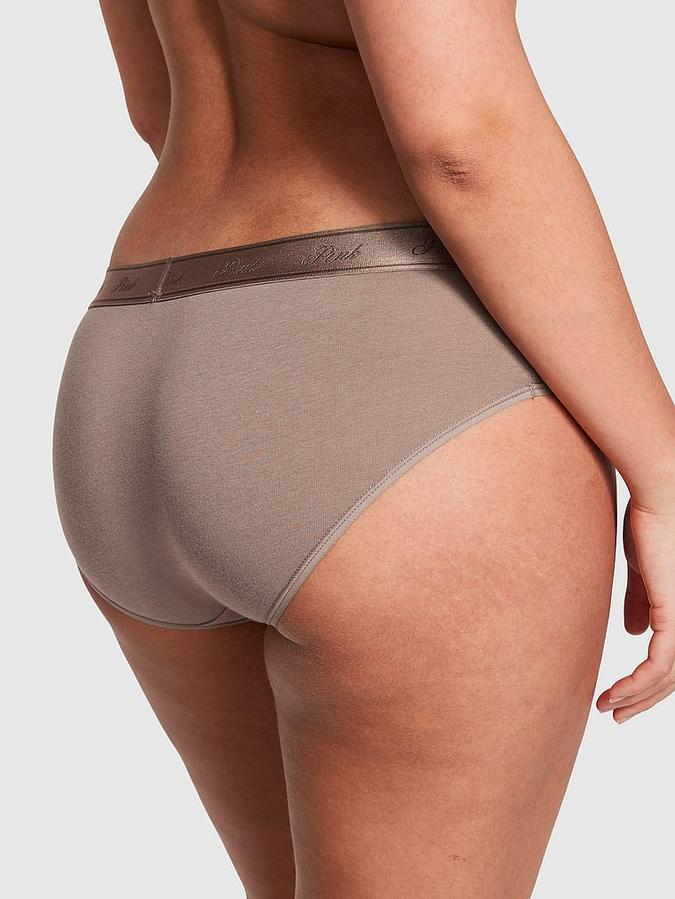 Logo Cotton Hiphugger Panty