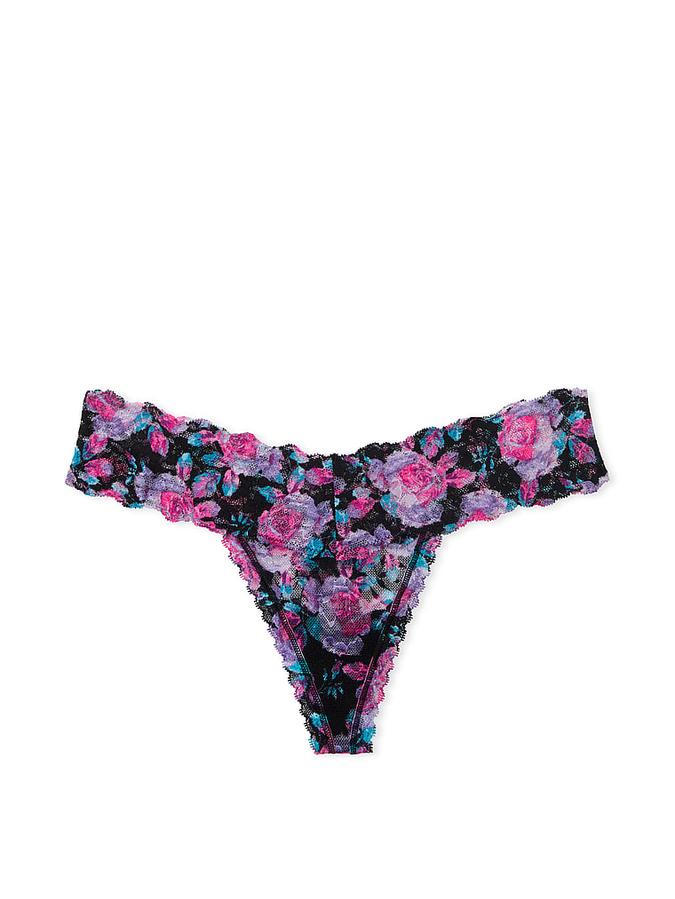 Posey Lace Thong Panty image number 1