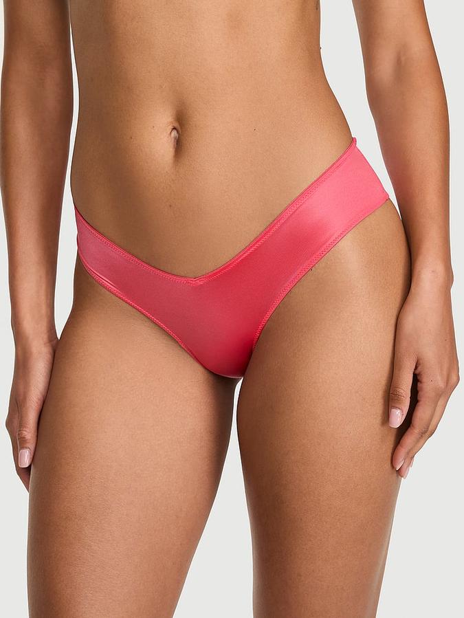 Strappy-Back High-Leg Cheeky Panty