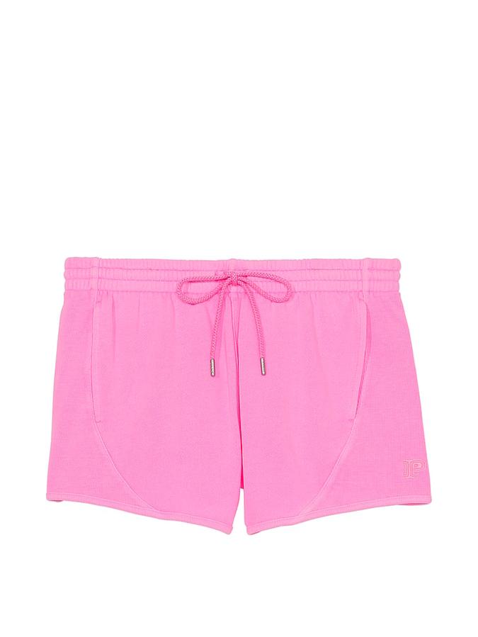 Ivy Fleece Curved Hem Shorts image number 2