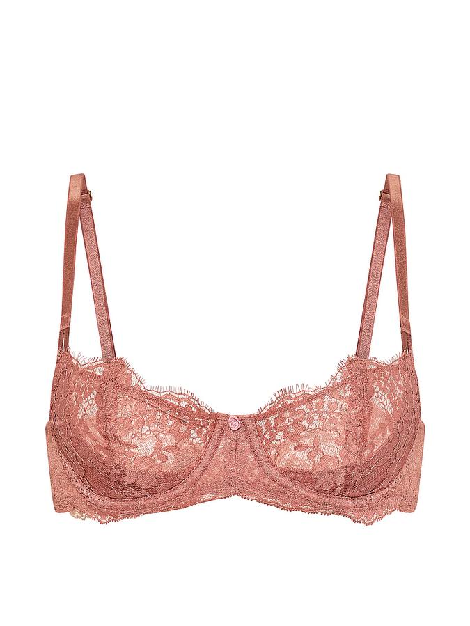 Wicked Unlined Lace Balconette Bra image number 2
