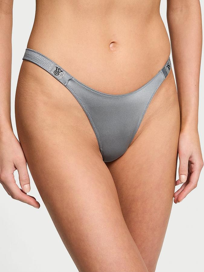 Scattered Shine Strap Smooth Thong Panty image number 0