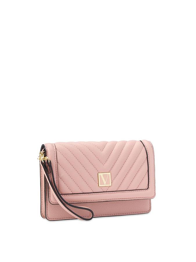 The Victoria Phone Wristlet Orchid Blush image number 1