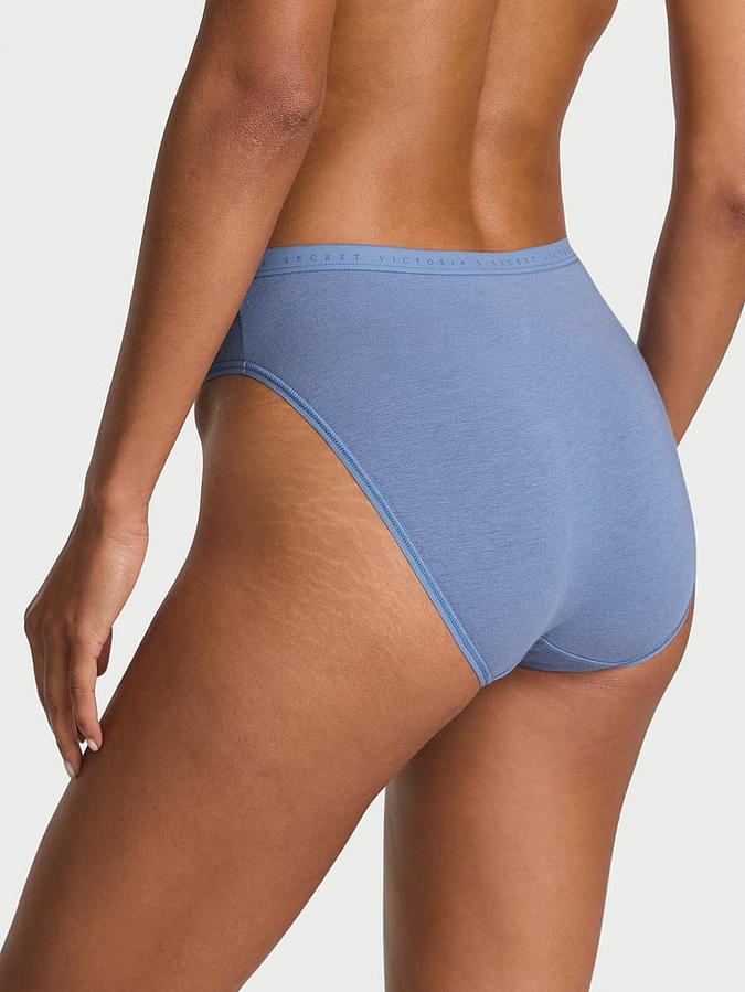 Stretch Cotton High-Leg Brief Panty