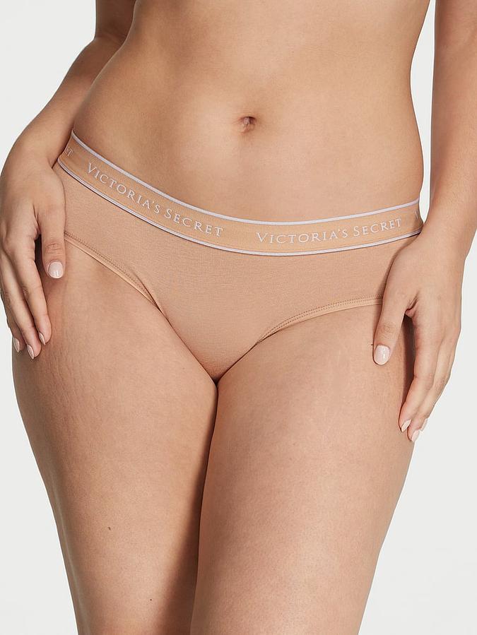Logo Cotton Hiphugger Panty