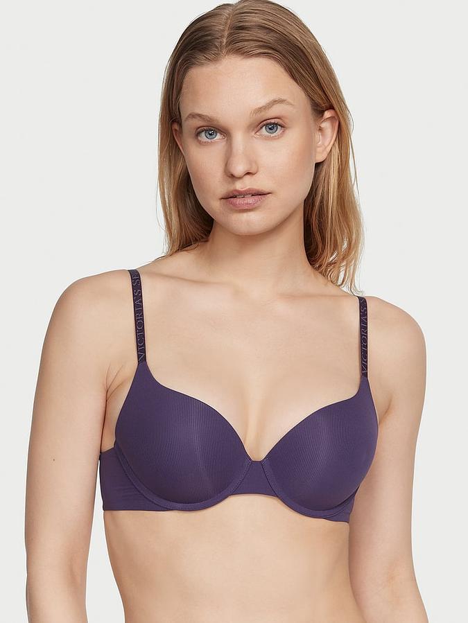 Push-Up Perfect Shape Smooth Micro-Rib  Bra image number 0