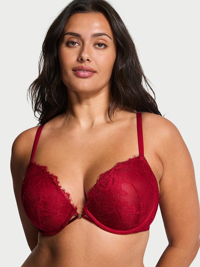 Rose Lace Push-Up Bra