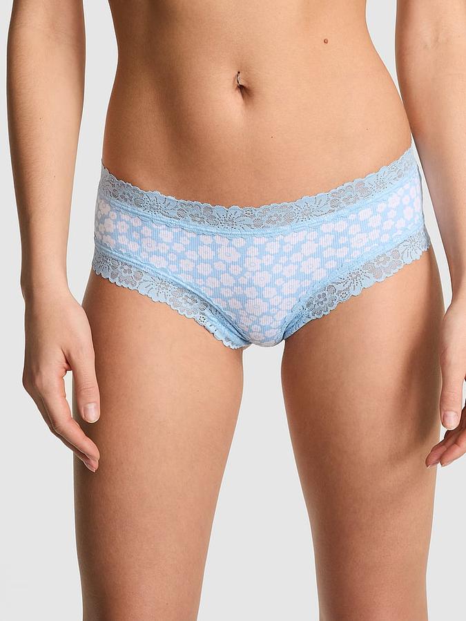 Wink Lace-Trim Cheeky Panty