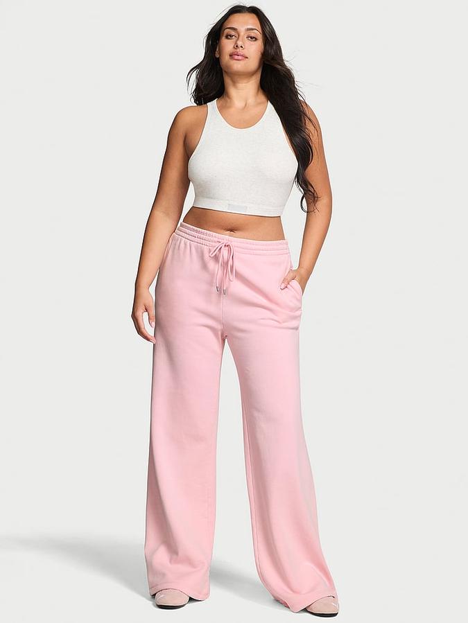 Effortless Fleece Wide-Leg Sweatpant