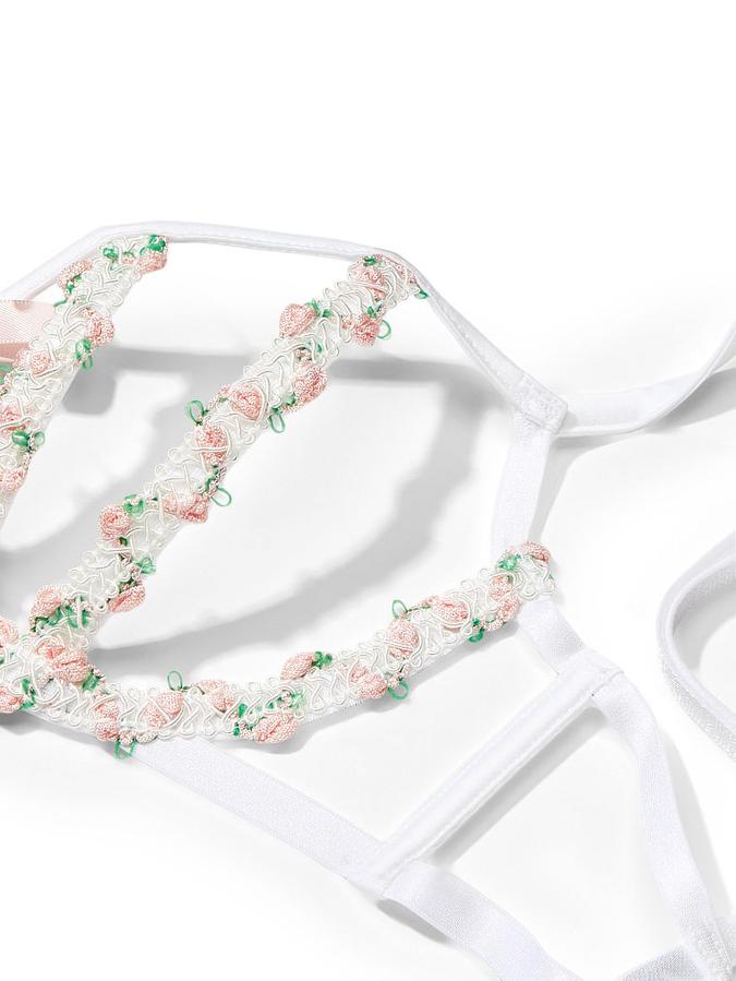 Secret-Garden Open-Cup Balconette Bra image number 3