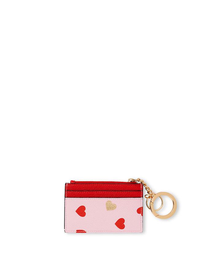 The Victoria Card Case Keychain Pink image number 1